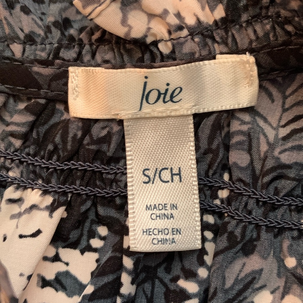 Joie Sleeveless Floral hydrangea top - Picture 7 of 16